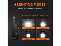 Superfire Lanterna Em Miniatura LED COB 9W 600lm IP44 MX16 Superfire Lanterna Em Miniatura LED COB 9W 600lm IP44 MX16